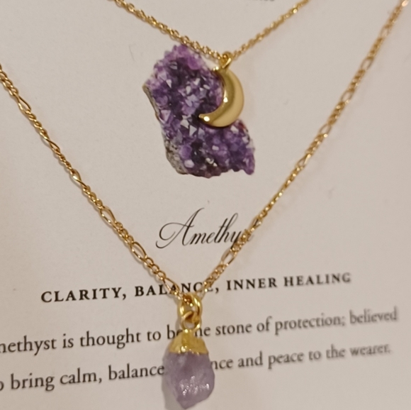 2 pc Luna Norte Gold plated Necklaces
With 14kt go - Picture 2 of 10